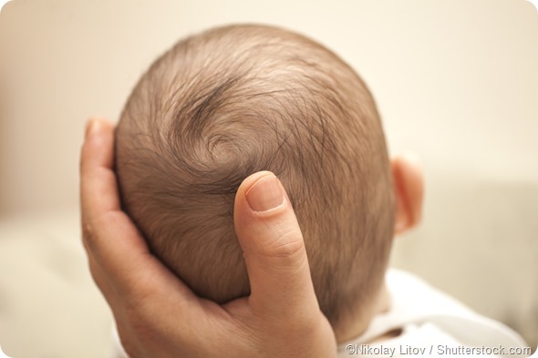 newborn baby head